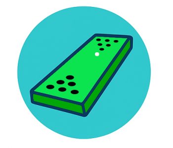 Beerpong minigolf
