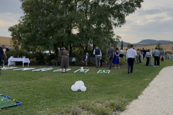 Minigolf pálya bérlés céges rendezvényekre, esküvőkre, csapatépítőkre vagy családi rendezvényekre. Szórakoztató program minden korosztálynak, beltéren és kültéren egyaránt! A minigolf nem igényel előzetes tapasztalatot, könnyen elsajátítható, így kiváló aktivitás bármilyen rendezvényre.